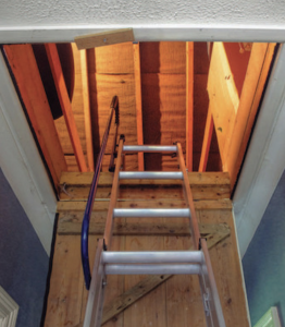 hvac in the attic